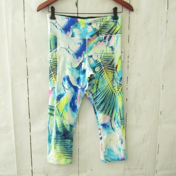 New Soma Sport Leggings S Small High Waisted Rise Crop Yoga Running Athleisure - Picture 1 of 6
